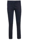 Dondup Skinny Trousers In Navy