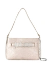 Just Cavalli Rose Gold Tote Bag In Neutrals
