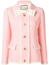 GUCCI BOW DETAIL JACKET
