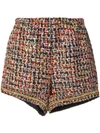 TIGER IN THE RAIN WOVEN KNITTED SHORTS