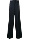 DSQUARED2 DSQUARED2 TAILORED WIDE LEG TROUSERS - 蓝色
