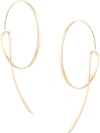 ANNIE COSTELLO BROWN LASSO EARRINGS