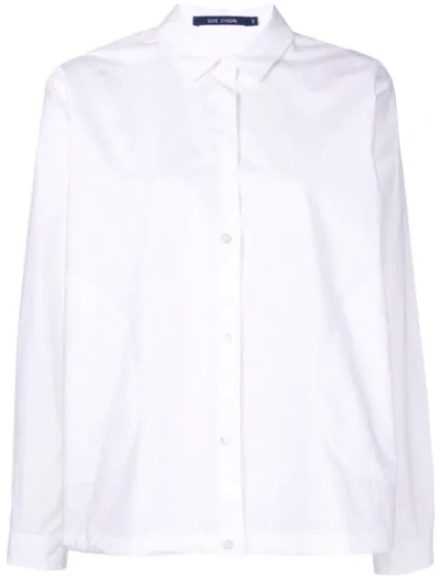 Sofie D'hoore Relaxed Long-sleeve Shirt In White