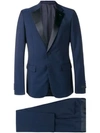 Prada Single-breasted Tuxedo In Blue