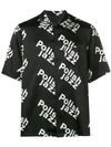 Misbhv Polish Jazz Shirt In Black