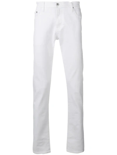 Ag Tellis Sud Modern Slim Fit Stretch Twill Pants In White