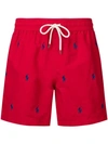 POLO RALPH LAUREN RED SWIMMING SHORTS