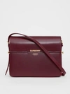 BURBERRY Large Two-tone Leather Grace Bag