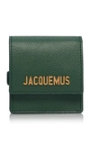 JACQUEMUS Le Sac Textured-Leather Bracelet ,194BA01-194