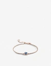 MONICA VINADER SIREN 18CT ROSE-GOLD VERMEIL AND KYANITE BRACELET,616-10058-RPBLSCHAKYT