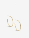 Kendra Scott Veronica 14ct Gold-plated Hoop Earrings