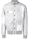 MR & MRS ITALY BUTTON DOWN BOMBER JACKET
