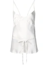 ANN DEMEULEMEESTER BELTED CAMI TOP