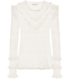 ULLA JOHNSON AUSTEN COTTON-BLEND SWEATER,P00374641