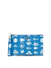 PRADA SAFFIANO ANCHOR POUCH,10858919