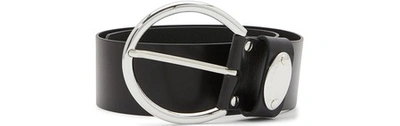 Isabel Marant Zoy Leather Belt In Black
