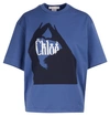 CHLOÉ LIMITED EDITION - LOGO T-SHIRT,C19UJH33288/4B5