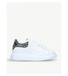 ALEXANDER MCQUEEN Ladies Runway stud-detail leather trainers