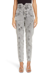 ISABEL MARANT Acid Wash Straight Leg Jeans,PA1201-19E008I