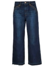 SELF-PORTRAIT STRAIGHT CUT JEANS,10859146