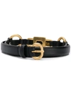 JUST CAVALLI GOLD PADLOCK BELT