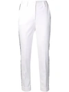 P.a.r.o.s.h Side Stripe Trousers In White