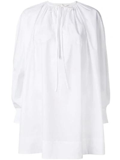 Golden Goose Deluxe Brand Drawstring Neck Blouse - 白色 In White