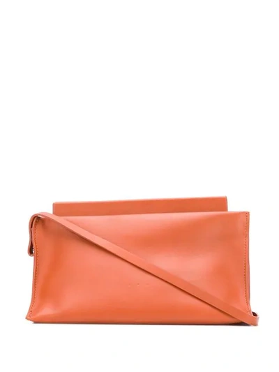 Aesther Ekme Slope Clutch Bag In Orange