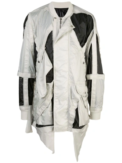 Rick Owens Cut-out Detail Jacket In Black