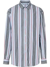 BURBERRY ICON STRIPE POPLIN SHIRT