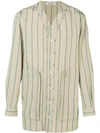 HENRIK VIBSKOV STRIPED SHIRT JACKET