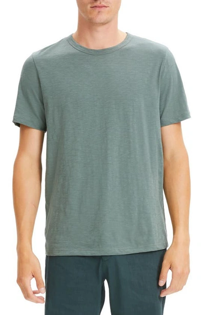 Theory Essential Crewneck Short Sleeve Tee In Everglade