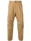 DSQUARED2 TAPERED CROPPED TROUSERS