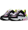 Nike M2k Tekno Sneakers In Black/ Metallic Silver-pink