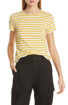 VINCE BENGAL STRIPE CREWNECK TEE,V566683149