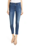 FRAME LE HIGH CROP SKINNY JEANS,LHSKC184