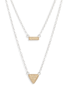 ANNA BECK MULTISTRAND NECKLACE,1316N-TWT