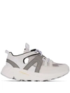 GANNI WHITE BROOKLYN 45 SUEDE AND MESH trainers