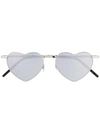 SAINT LAURENT HEART-SHAPED SUNGLASSES