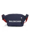 BALENCIAGA Wheel Logo Belt Bag