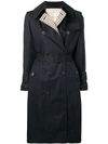 MACKINTOSH INK COLOUR BLOCK COTTON TRENCH COAT LM-062BS/CB