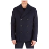 GUCCI MEN'S DOUBLE BREASTED COAT OVERCOAT,386973 Z4924 4440 50