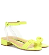 ALEXANDRE BIRMAN VICKY PVC AND LEATHER SANDALS,P00385853