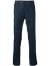 Incotex Straight-leg Trousers In Blue
