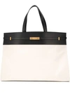 SAINT LAURENT TWO TONE TOTE BAG