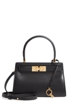 Tory Burch Mini Lee Radziwill Leather Bag In Black