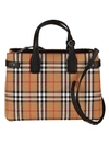 BURBERRY VINTAGE CHECK TOTE,10861097