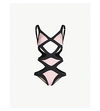 AGENT PROVOCATEUR MAZZY V-NECK SWIMSUIT