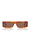 ANDY WOLF HUME SUN SQUARE-FRAME ACETATE SUNGLASSES,693172