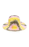 GANNI TIE-DYE COTTON BUCKET HAT,A1845